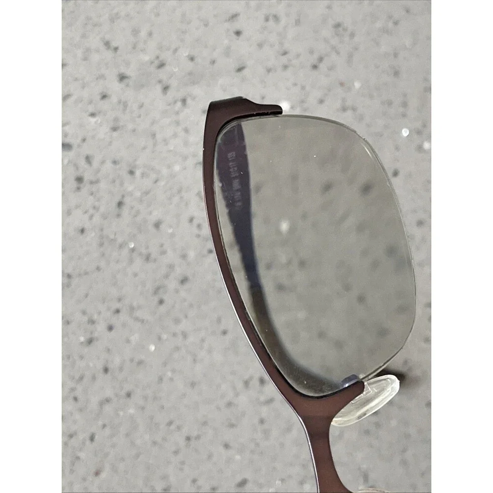 Rampage R174 BRN 51-17-135 Bronze Metal Half Rim Eyeglasses Frames ONLY